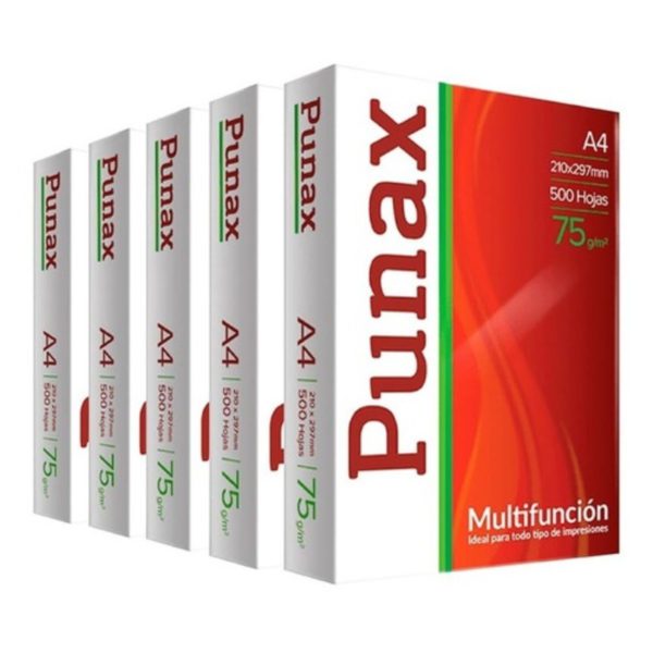 RESMA PAPEL A4 75 GRAMOS PUNAX