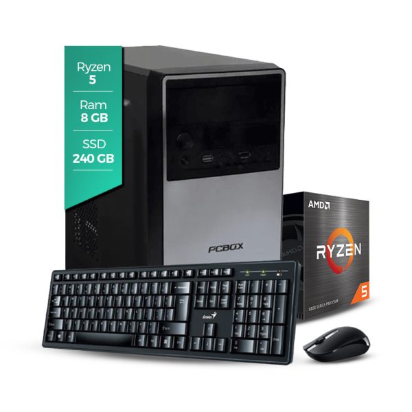 PC TECNO AMD RYZEN 5 5600G 8GB 240GB FD