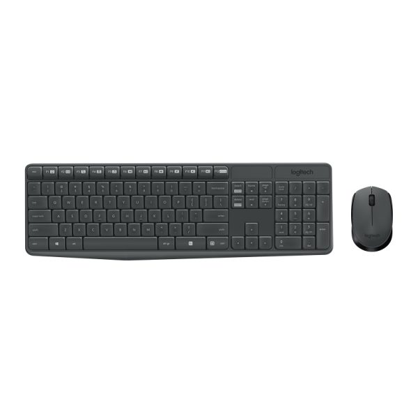 TECLADO Y MOUSE LOGITECH MK235 INAL.GRIS - Imagen 2