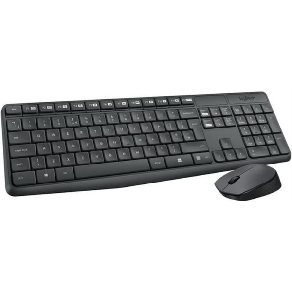 TECLADO Y MOUSE LOGITECH MK235 INAL.GRIS