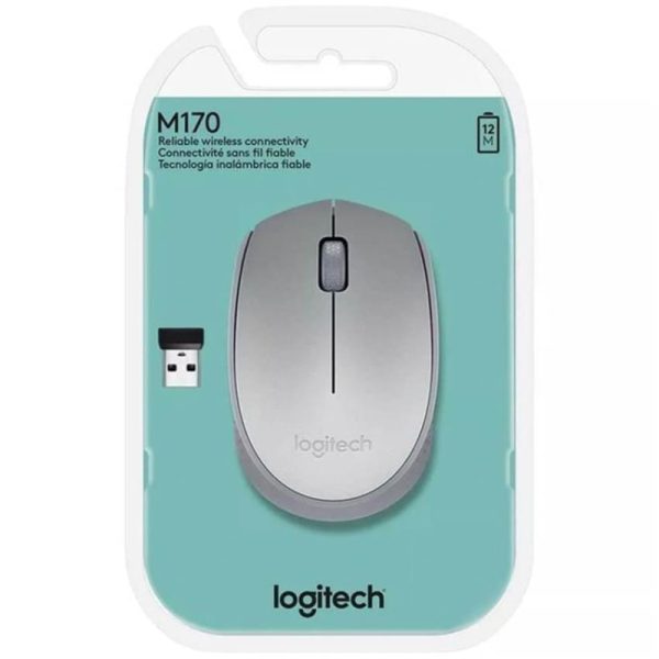 MOUSE LOGITECH M170 WIRELESS NEGRO - Imagen 3