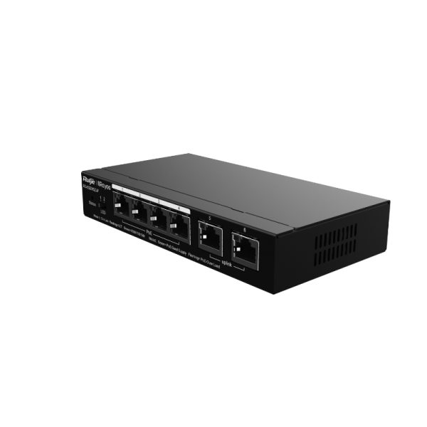 SWITCH POE 6P RUIJIE 4POE + 2UPLINK ADMI - Imagen 2