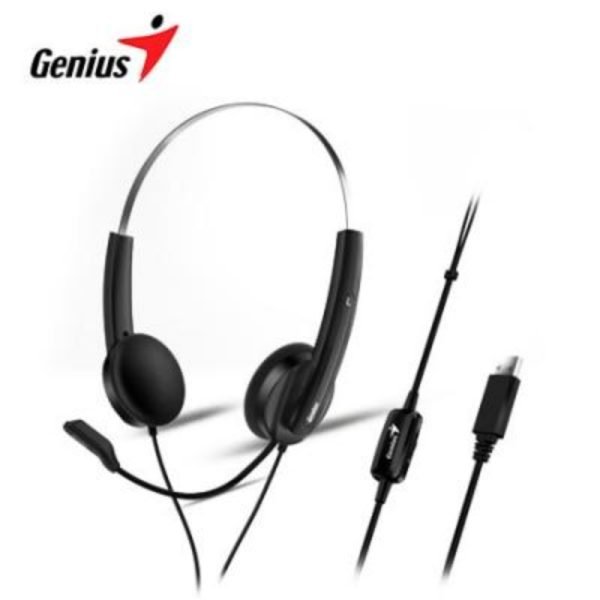 AURICULARES GENIUS USB HS-220U USB DIGIT - Imagen 2