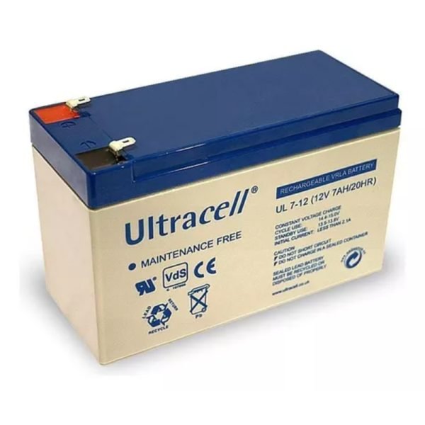 BATERIA 12V 7A PARA UPS ULTRACELL