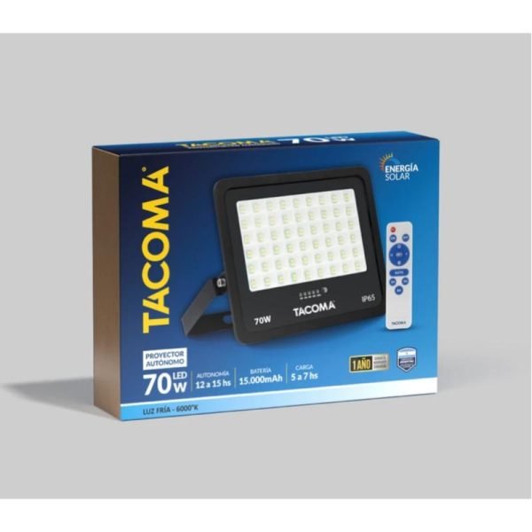 PROYECTOR LED AUTONOMO + PANEL SOLAR - Imagen 3