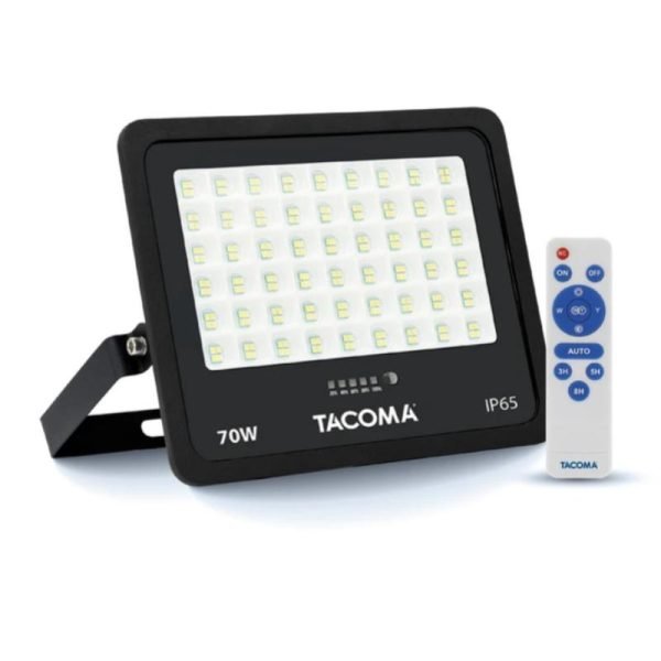PROYECTOR LED AUTONOMO + PANEL SOLAR